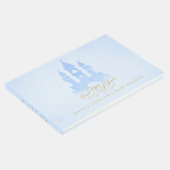 Blue Fee Burg Baby Dusche Gästebuch (Ecke)