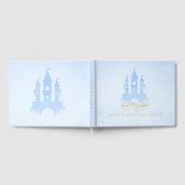 Blue Fee Burg Baby Dusche Gästebuch (Voll)