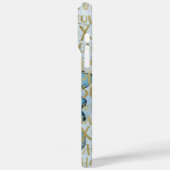 Blue Female Face Gold Inspiration Zitate Case-Mate iPhone Hülle (Rückseite / Links)