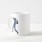 Blue Fencer Kaffeetasse (Vorderseite Links)