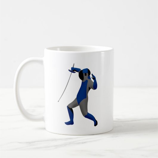 Blue Fencer Kaffeetasse (Links)
