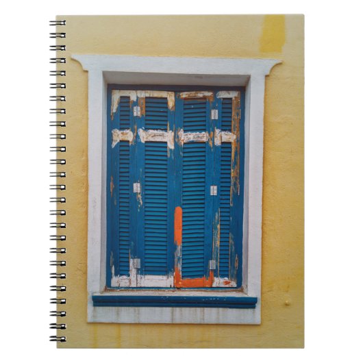 BLUE FENSTER NOTIZBLOCK (Vorderseite)