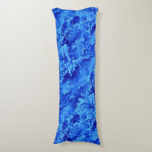 Blue Fern Seitenschläferkissen (Vorderseite Vertikal)