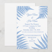 Blue Ferns Thunder_Cove Einladung (Vorne/Hinten)