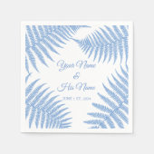 Blue Ferns Thunder_Cove Serviette (Vorderseite)