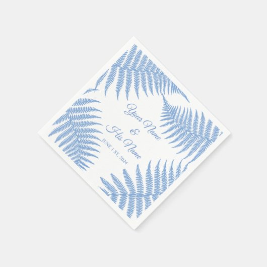 Blue Ferns Thunder_Cove Serviette (Ecke)