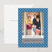 Blue Festivals Sightseeing Foto Postkarte (Vorne/Hinten)