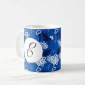 Blue field flowers kaffeetasse (Vorderseite Links)
