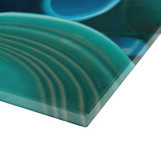 Blue Fiesta Cutting Board Ware Schneidebrett (Ecke)