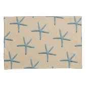 Blue Finger Starfish auf Sand Standard Kissenbezug (Vorderseite-Rechts)