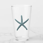 Blue Finger Starfish Glas (Vorderseite)