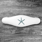 Blue Finger Starfish Keramik Schubladengriff