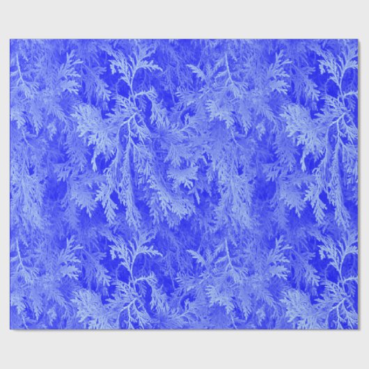 Blue Fir Geschenkpapier (Flach)