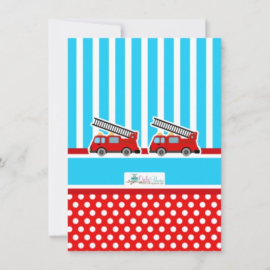 Blue Fire Motor Vielen Dank Anmerkungen Dankeskarte (Rückseite)