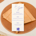 Blue Fish Design Wedding Menu Italien Menükarte<br><div class="desc">Set den Ton für deinen italienisch inspiriert Hochzeitsempfang mit unserem Blue Fish Design Wedding Menu! Dieses exquisite Hochzeitsmenü besticht durch ein zauberhaftes blaues Fischdesign, das an die Küsten-Schönheit und die kulinarischen Köstlichkeiten Italiens erinnert. Das elegante und lebendige Design fügt Ihrem Tisch eine Touch von Leichtigkeit hinzu und ergänzt verschiedene Hochzeitsthemen....</div>