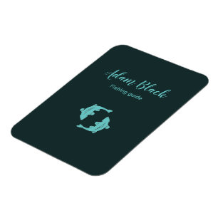 Blue Fish Guide Magnet