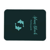 Blue Fish Guide Magnet (Horizontal)