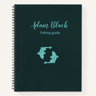 Blue Fish Guide Notizblock