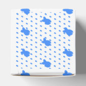 Blue Fish Kids Baby Dusche weiß Geschenkschachtel (Oben)