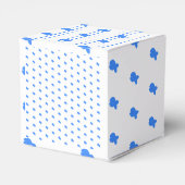 Blue Fish Kids Baby Dusche weiß Geschenkschachtel (Rückseite)