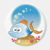 Blue Fish Magnet (Vorne)