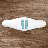 Blue Fish Summer Beach Flip Flops Türknopf Keramik Schubladengriff