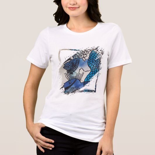 Blue Fish T Shirt (Vorderseite)