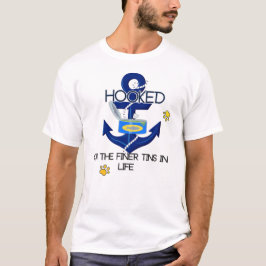 Blue Fisherman Ästhetischer Spaß für Liebhaber von T-Shirt
