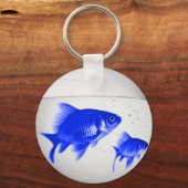 Blue Fishies Schlüsselanhänger (Vorderseite)
