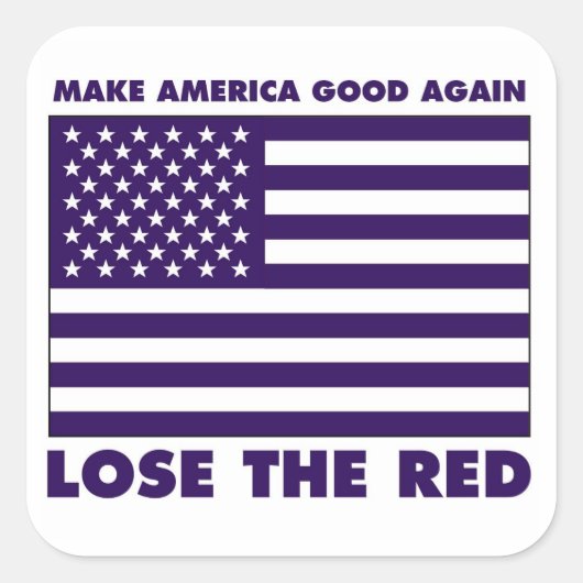 Blue Flag Sticker (Vorderseite)