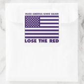 Blue Flag Sticker (Tasche)