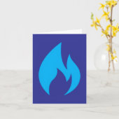 Blue Flame Card Ignite Karte (Gelbe Blume)