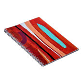 Blue Flame Notebook Notizblock (Rechte Seite)