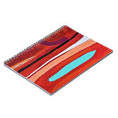 Blue Flame Notebook Notizblock (Linke Seite)