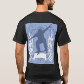 Blue Flame Skater T-Shirt (Rückseite)