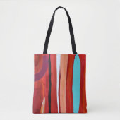 Blue Flame Tote Bag Tasche (Vorderseite)