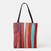Blue Flame Tote Bag Tasche (Rückseite)
