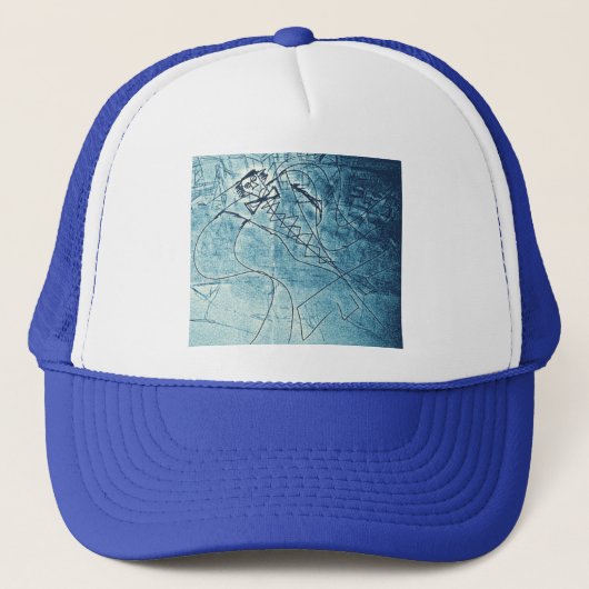 BLUE FLAP CHIEF TRUCKERKAPPE (Vorderseite)