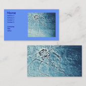 BLUE FLAP CHIEF VISITENKARTE (Vorne/Hinten)