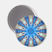 Blue Flash Magnet (Vorderseite/Rückseite)