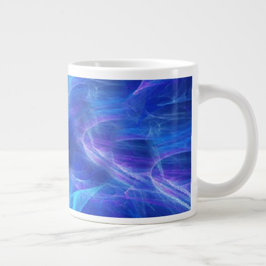 Blue Flash-Tasse Jumbo-Tasse (Rechts)