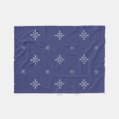 Blue Fleece Small Blanket (Vorderseite (Horizontal))