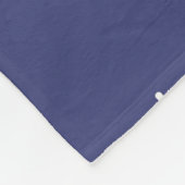Blue Fleece Small Blanket (Ecke)