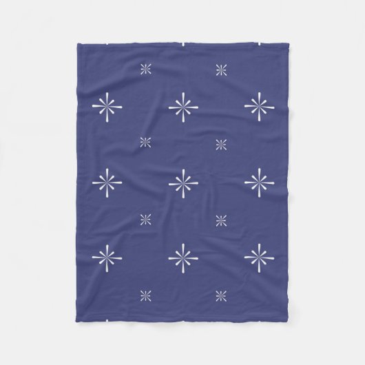 Blue Fleece Small Blanket (Vorderseite)