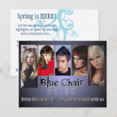 Blue Fleisch Mailer Postkarte (Vorne/Hinten)