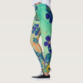 Blue Floral #2 Leggings (Links)
