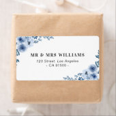 Blue Floral Address (Insitu)