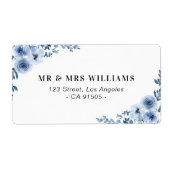 Blue Floral Address (Vorne)