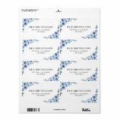 Blue Floral Address (Vorne)