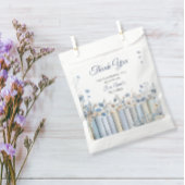 Blue Floral Baby Dusche Geschenktütchen